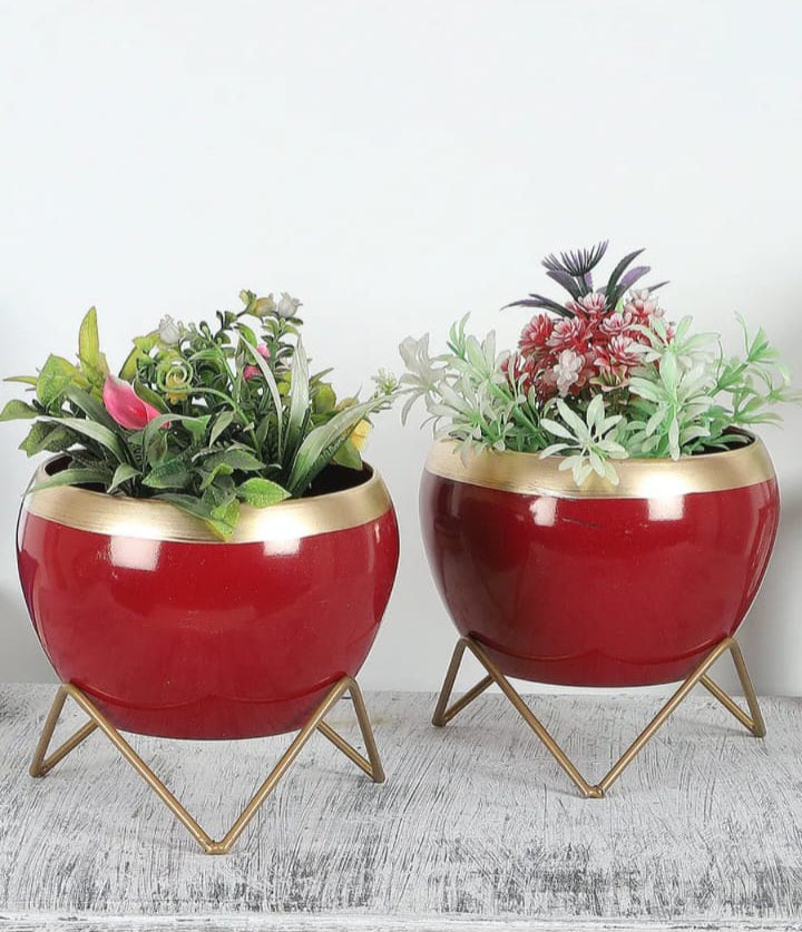 Apple Planter set of 2 idekors