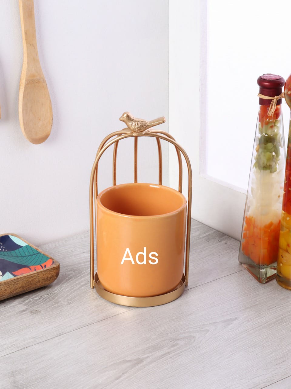 Bird cage Serving Platter idekors