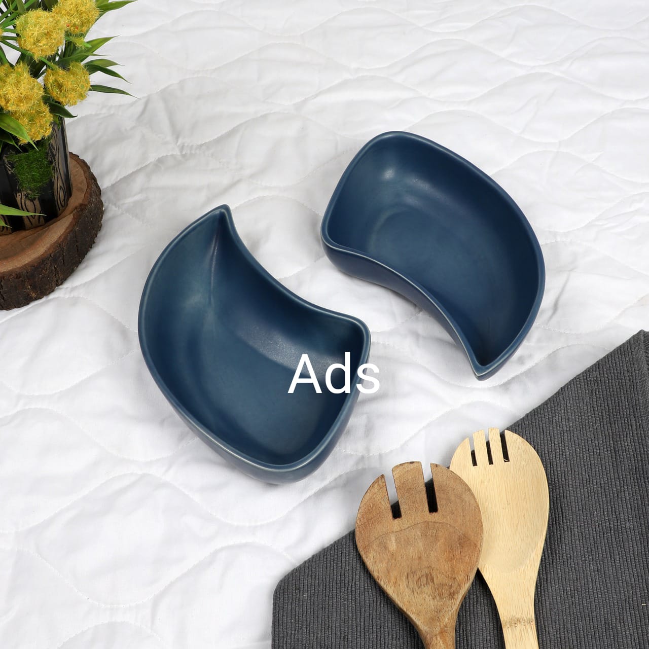 Cashew Shape Snacks Platter idekors