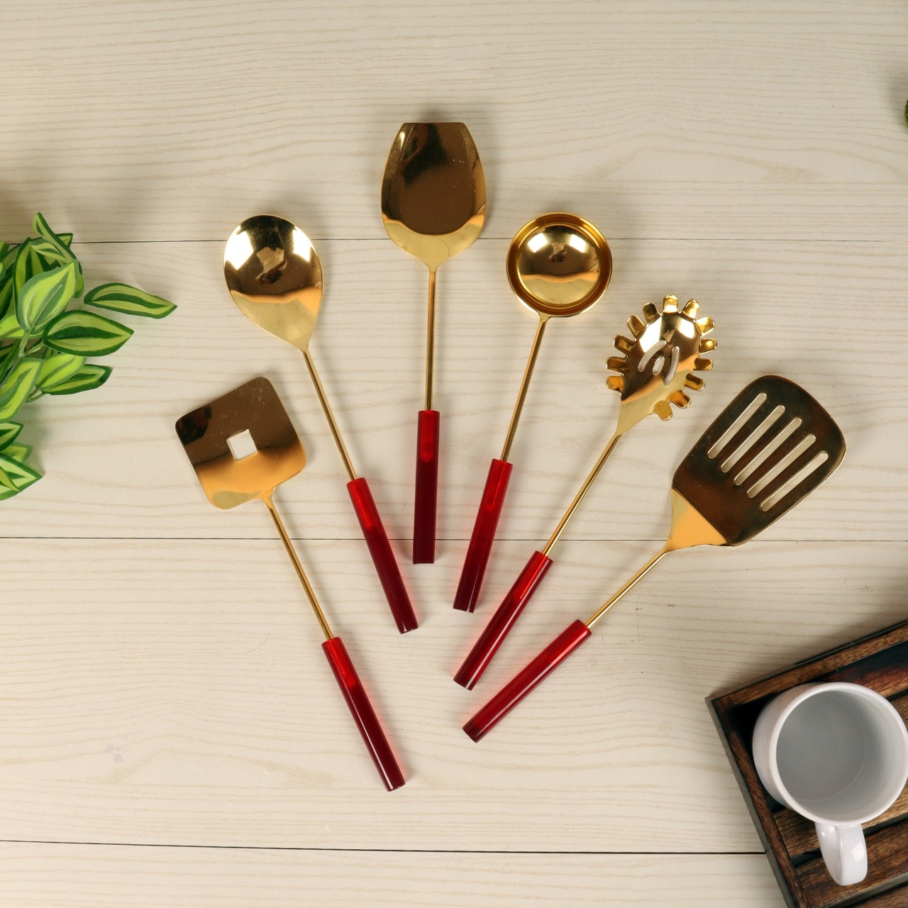 Cutlery serving set of 6 idekors