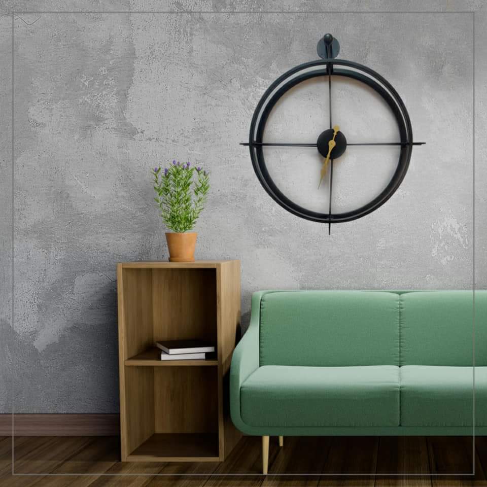 Double hanger clock panel idekors