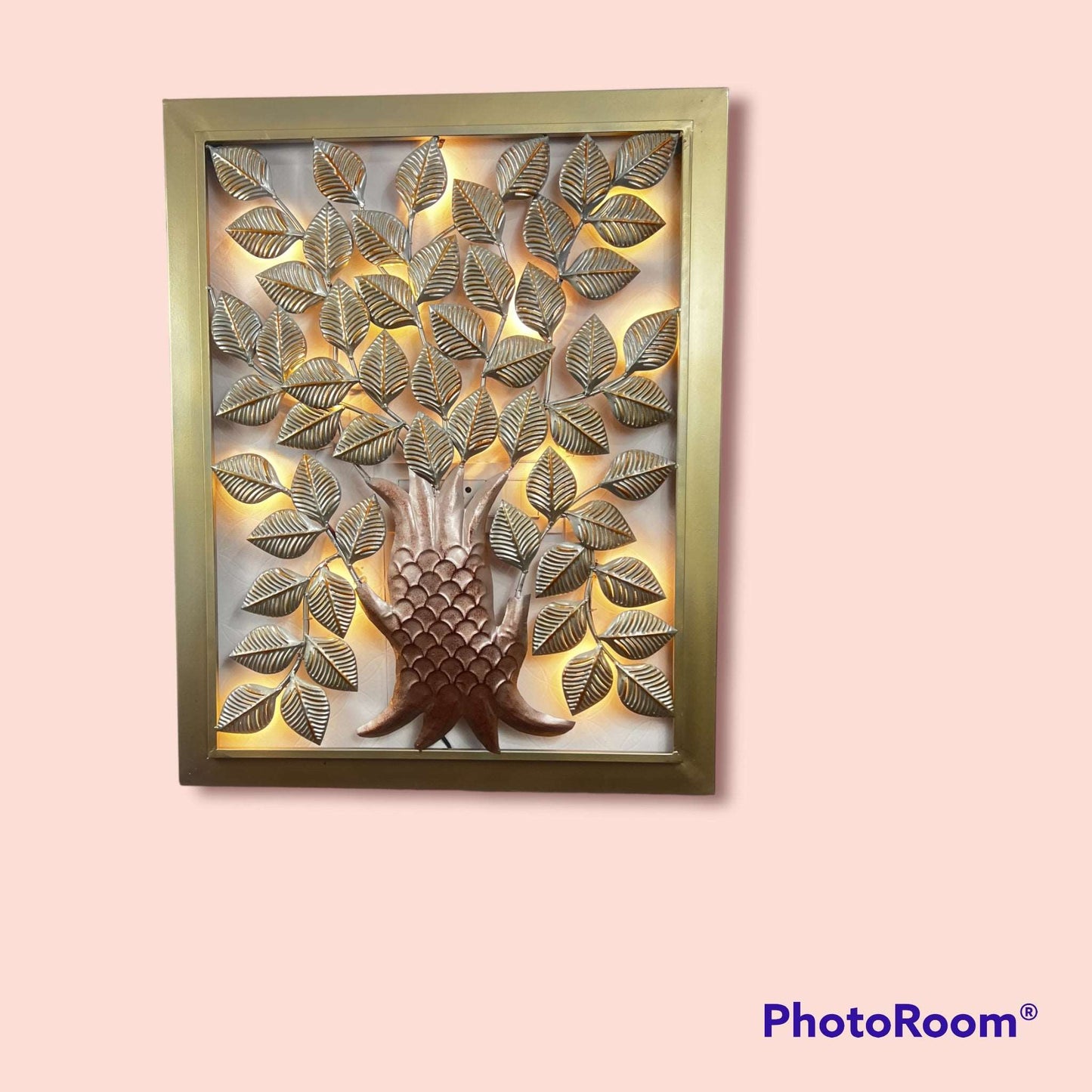 Frame Tree Wall Decor with led light idekors