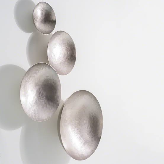 Golden Wall Decor Plates wall decor panel (set of 8 pieces) idekors