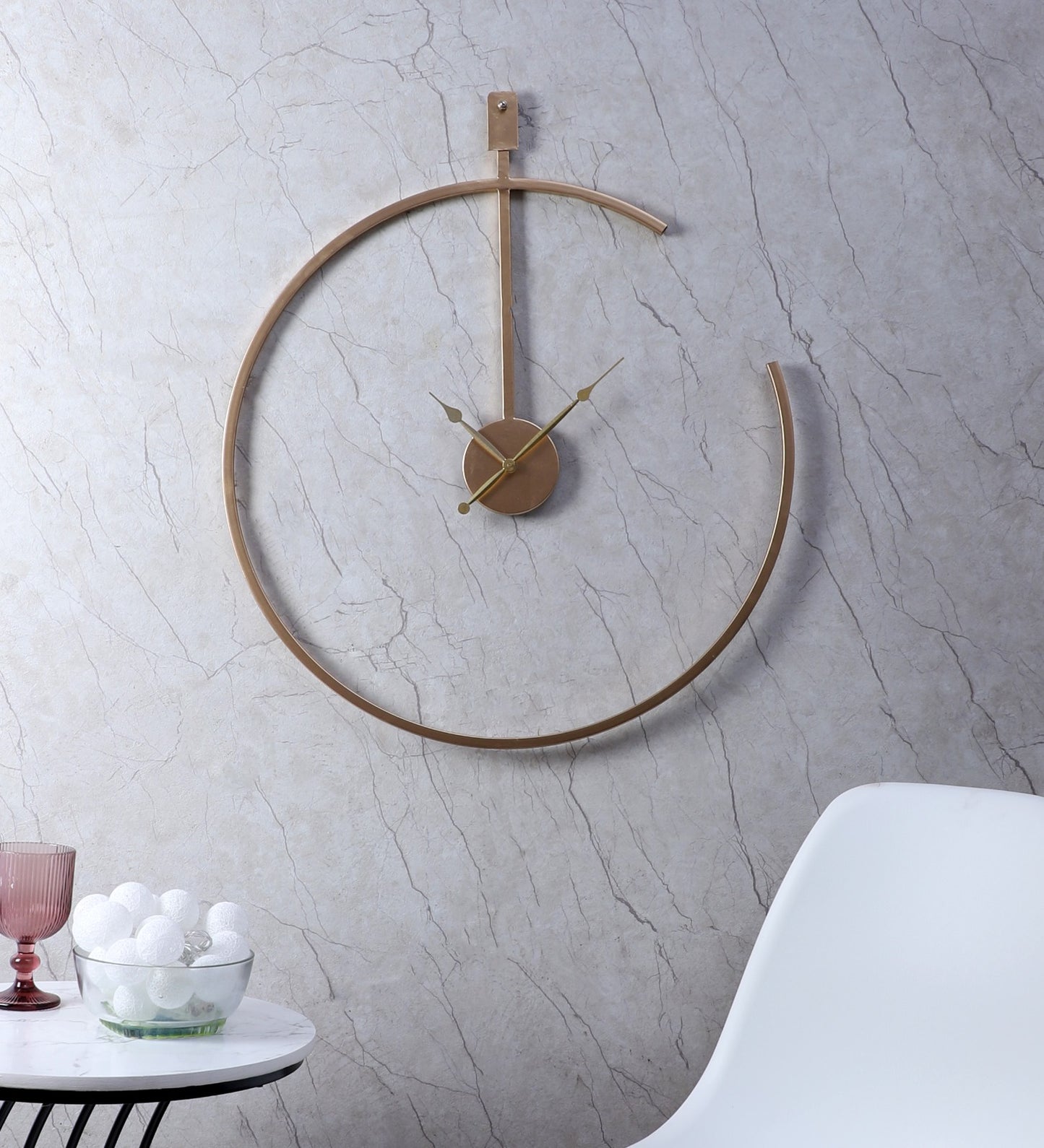 Half Designer Clock panel