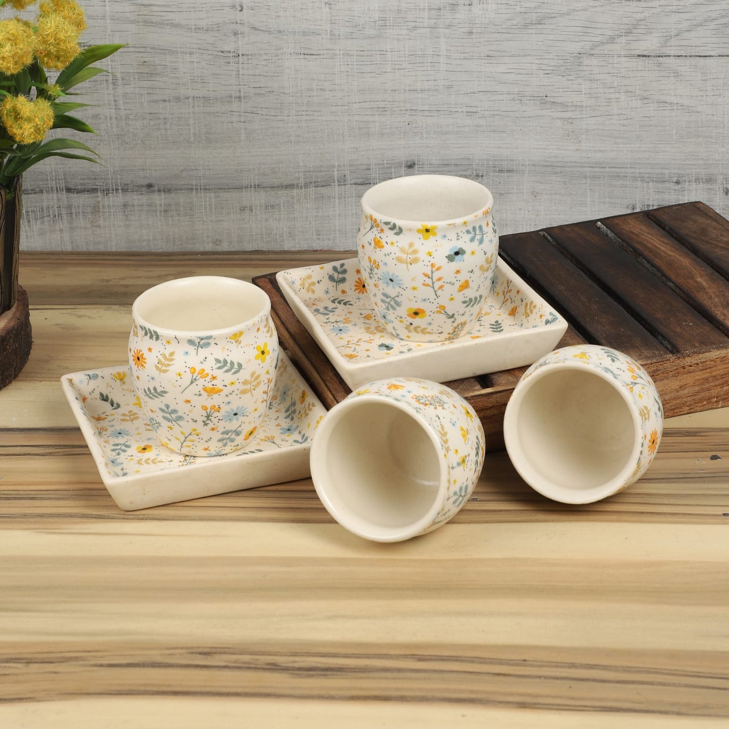 Kullad & Platter set idekors