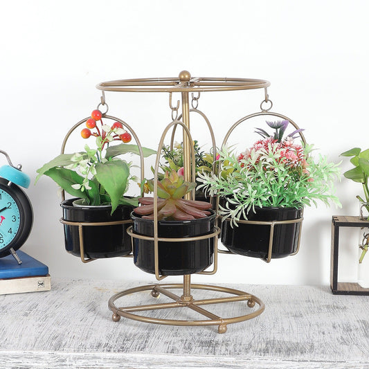 Merry go round planter idekors