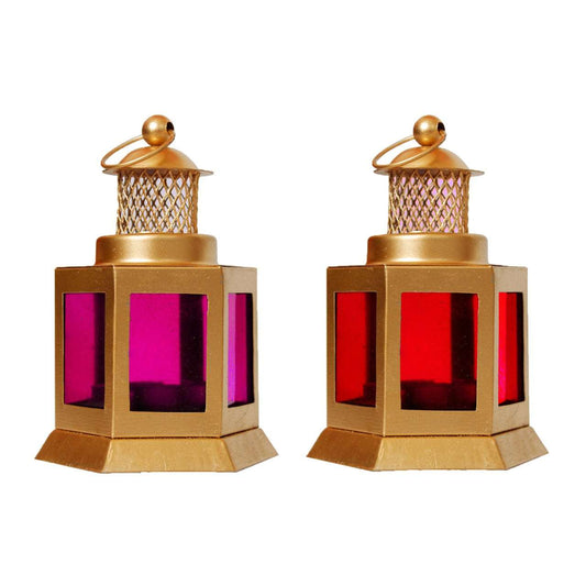 Moroccan style glass lanterns idekors