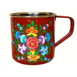 Stainless steel desginer cup set of 3 pieces idekors