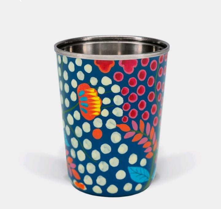 Stainless steel designer mug set of 6 pieces idekors