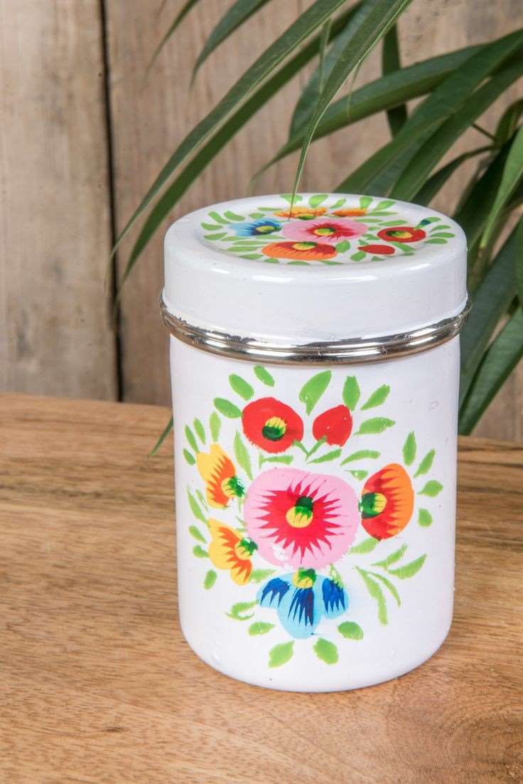 Steel containers set of 3 pieces idekors