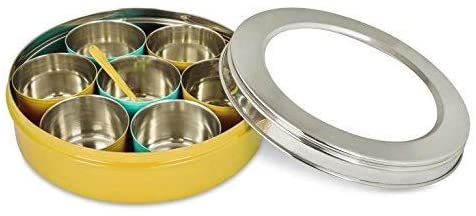 Steel spicebox traditional idekors