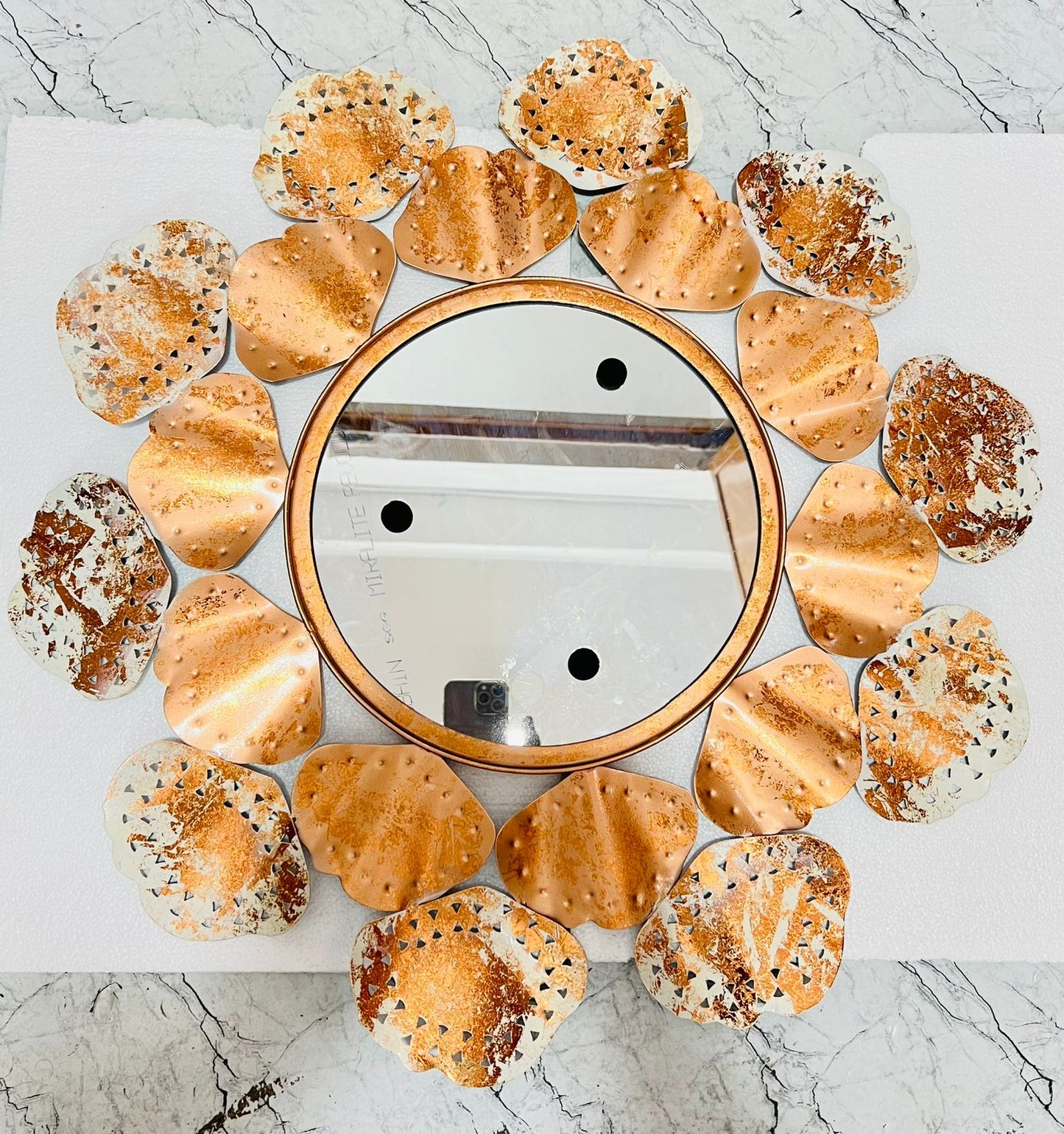 Sunburst Metal Mirror idekors