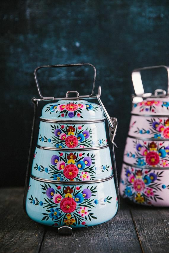 Traditional tiffin lunch box idekors