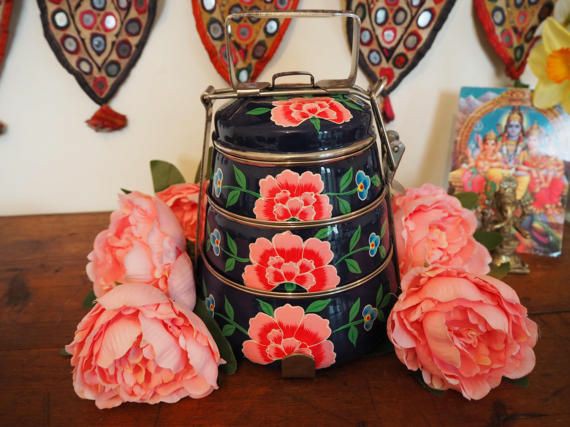 Traditional tiffin lunch box idekors
