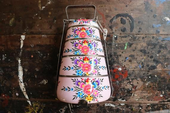 Traditional tiffin lunch box idekors