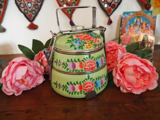 Traditional tiffin lunch box idekors