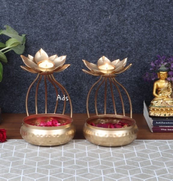 Urli Bowl Tealight Holder Set of 2 idekors