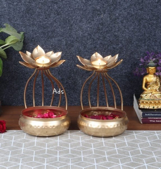 Urli Bowl Tealight Holder Set of 2 idekors