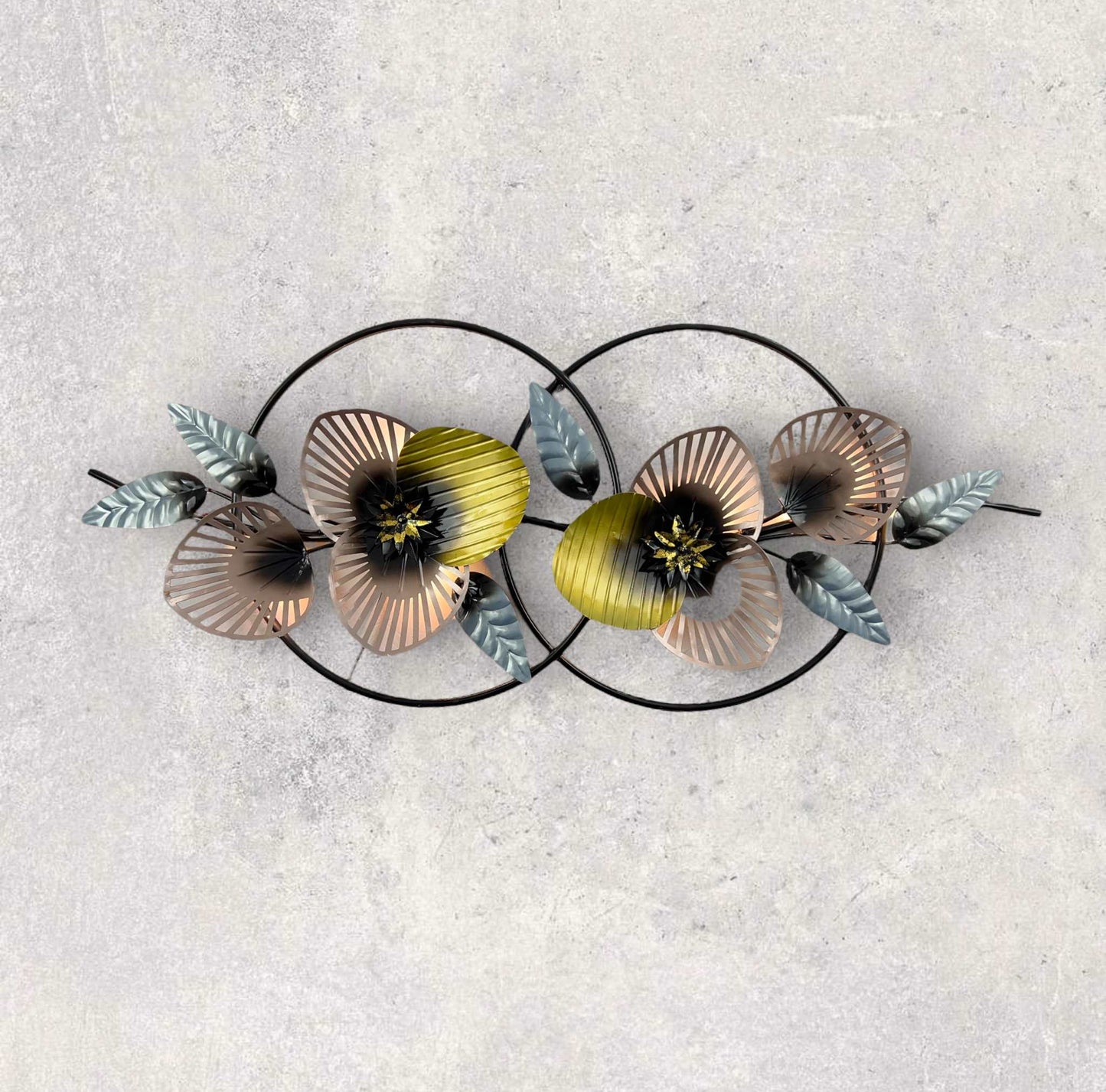 Wall Decor flowers with led light idekors