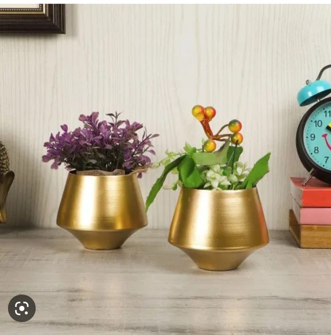 Wine Shaped planter set of 2 idekors