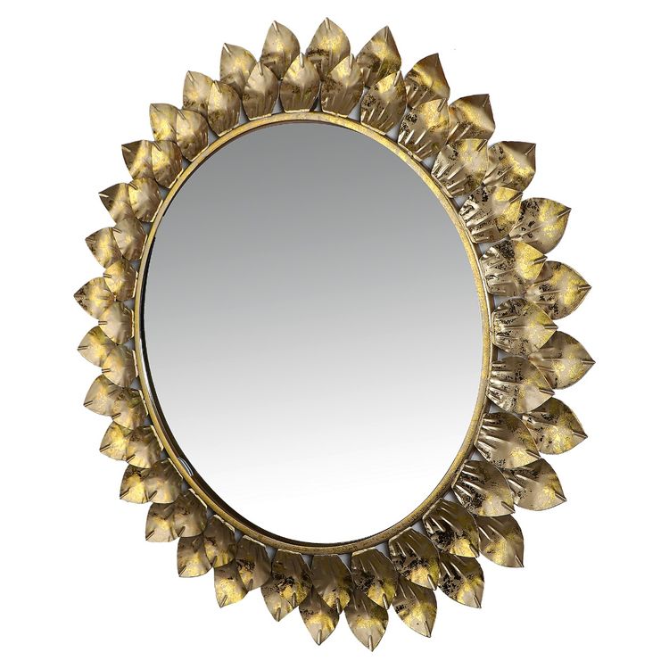 Metal Wall Mirror circles