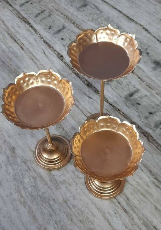 Sunflower Urli Tea light Holder Set of 3