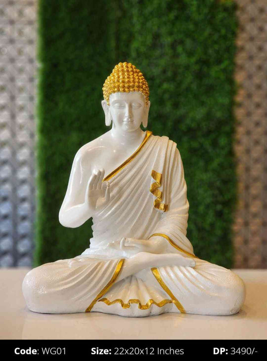 Polyresin Buddha ji Statue decor