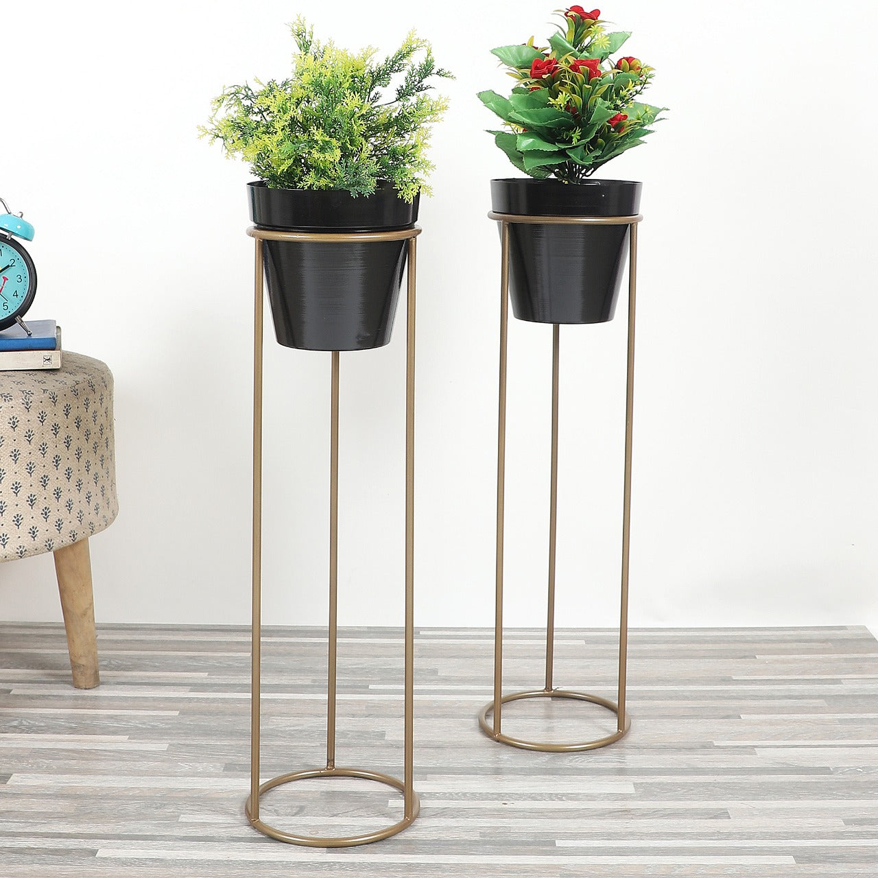 Detachable pot planter set of 2 idekors