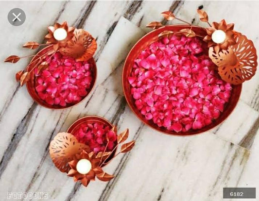 Flower Urli Set of 3 idekors