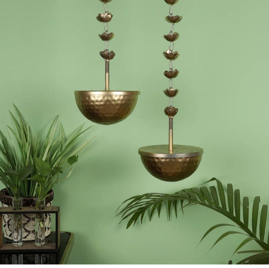 Hanging Loban Urli Set of 2 idekors