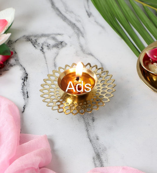 Akhand Dia Brass set of 6