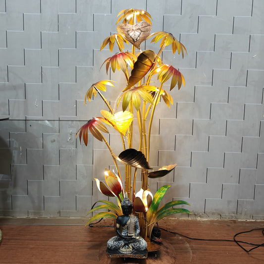 Metal Fountain with led Table Decor