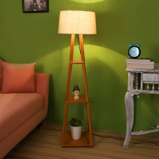 Mangowood floor lamp idekors