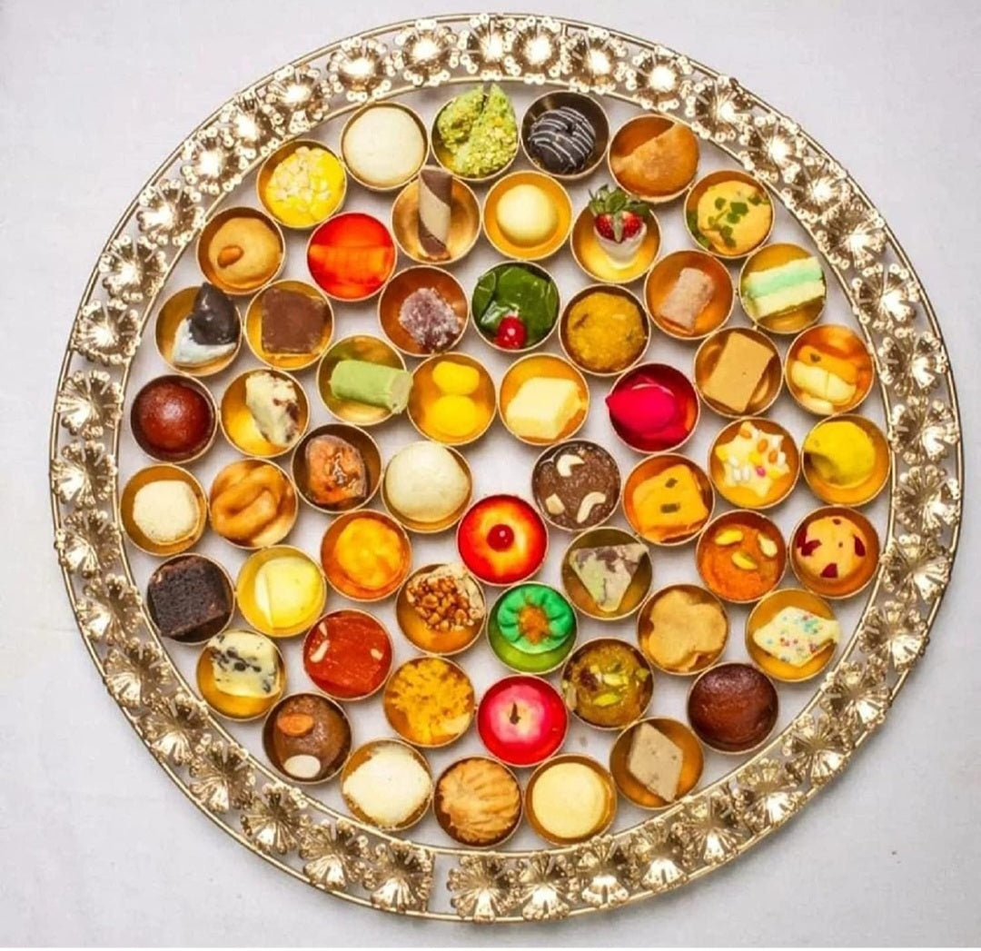 56 bhog thaali Chappan( Can also be used as urli for decoration)
