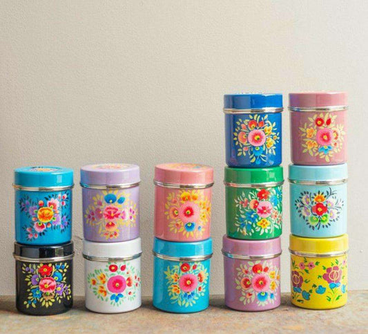 Steel containers set of 3 pieces idekors
