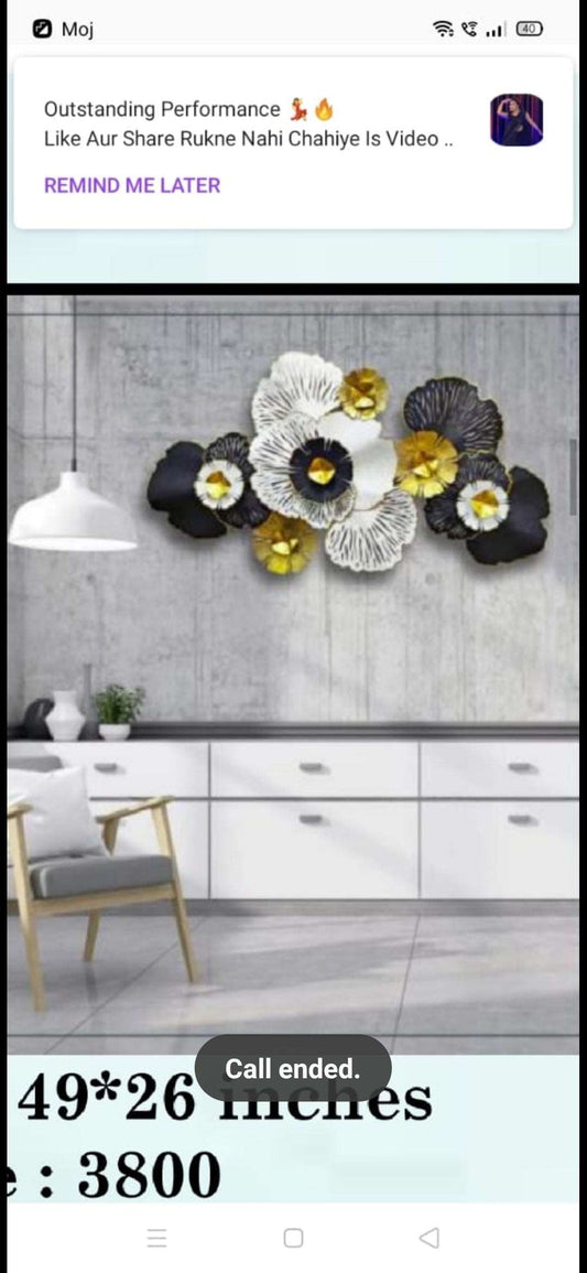 Wall Decor Flower idekors
