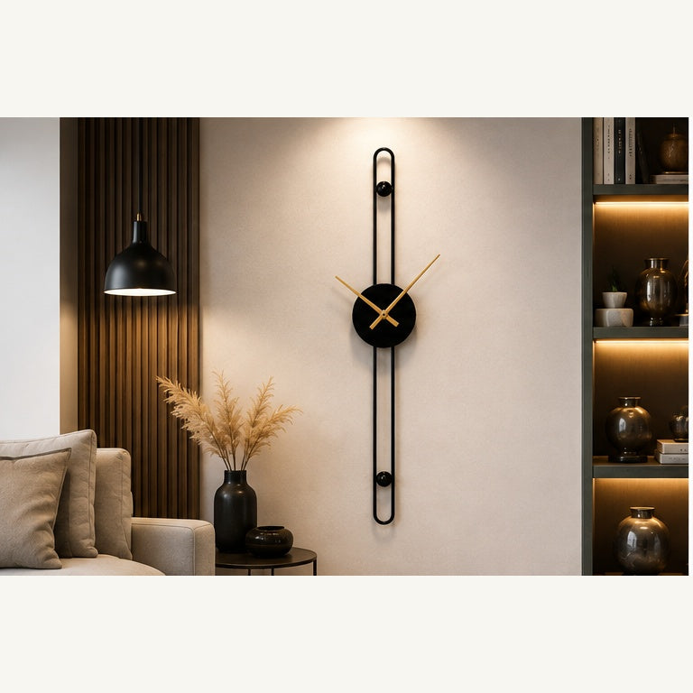 idekors Floral Sunburst Decorative Wall Clock decorative wall clock for modern home decor