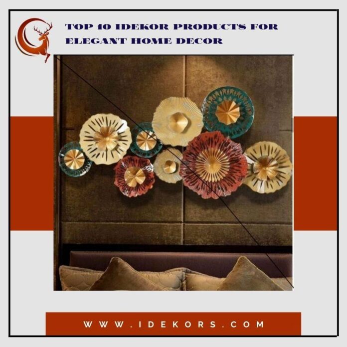 Top 10 idekors Products for Elegant Home Decor
