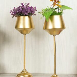 Detachable wine glass shape planter idekors