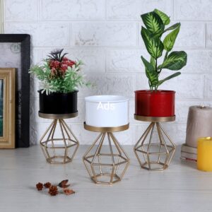 Diamond Planter stand set of 3 idekors