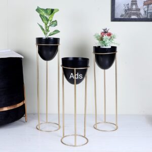 Floor capsule planter set of 3 idekors