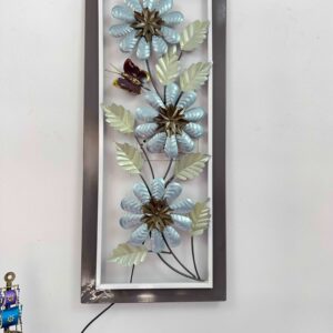 Frame Flower Wall Art with led light idekors