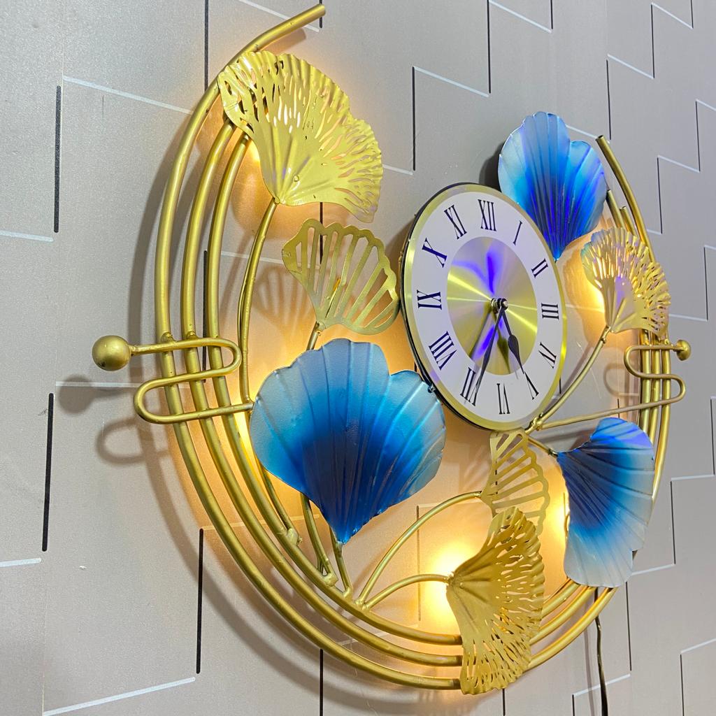 Modern clock panel wall decor idekors
