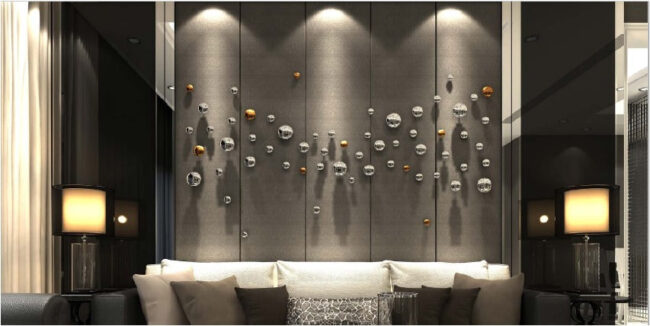 Stainless Steel Balls set of 11 pieces for wall decor panel idekors