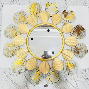 Sunburst Metal Mirror idekors