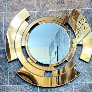 VENETIAN Elegant Classy Round Modern Designer Mirror for Home Decor idekors