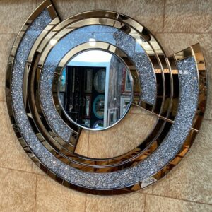 VENETIAN Elegant Classy Round Modern Designer Mirror for Home Decor idekors